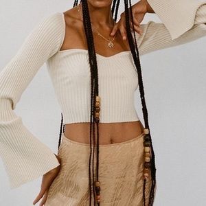 UO Juliet Portrait Neck Sweater